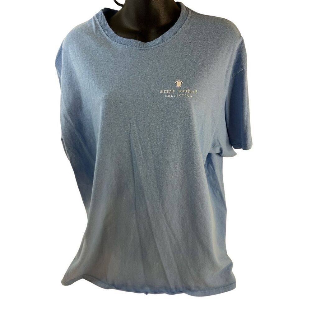 Simply Southern‎ Blue Strong Hurricane Relief tshirt xl